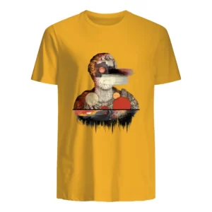 Art and Design on Statue Abstract T-shirt