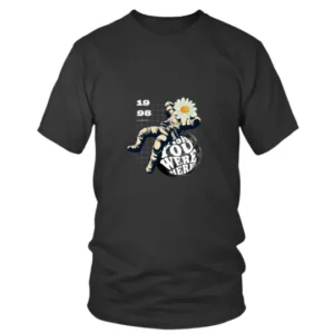 1998 Wish You Were Here with Astronaute and Flower T-shirt