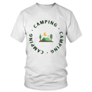 3 Times Written Camping T-shirt