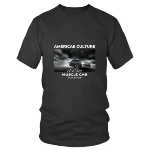 American Culture Classic Muscle Car Exehibition T-shirt