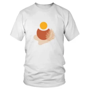 Awesome Art of Sun and Leaf T-shirt