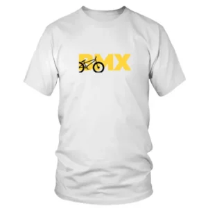 BMX with Cycle in a Negative Space T-shirt