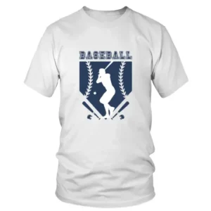 Baseball in Navy Blue Color T-shirt