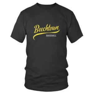 Beechtown Baseball Just Typography T-shirt