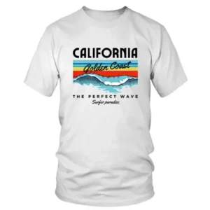 California Golden Coast The Perfect Wave Surfer Paradise T-shirt