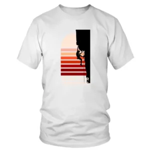 Climbing Man Start Your Adventure T-shirt