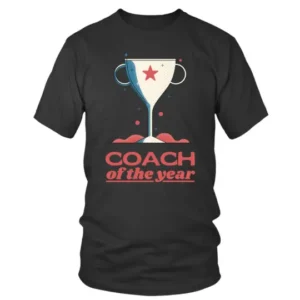 Coach of the Year with Trophy T-shirt
