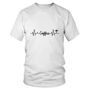 Coffee with Heart Beats T-shirt