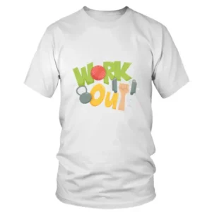 Colorful Work Out T-shirt