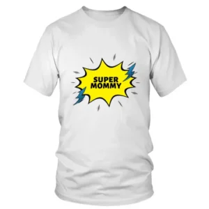 Comic Style Super Mummy T-shirt