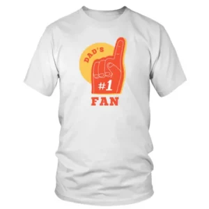 Dads Number One Fan T-shirt