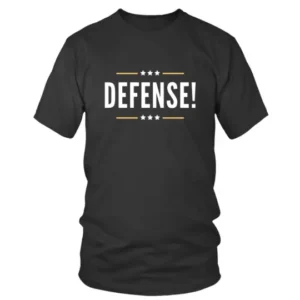 Defense Written in Just Minimalistic Design T-shirt