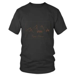 Enjoy Nature with Mountains and Trees T-shirt