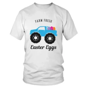 Farm Fresh Easter Eggs in Truck T-shirt