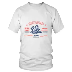 Fast and Stable Championship Summer Season Kart Racing T-shirt