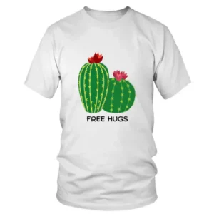 Free Hugs Two Cactuses T-shirt