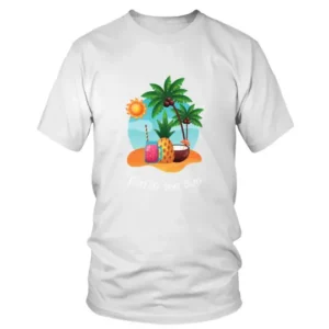 Fun In The Sun Summer with Coconut Trees T-shirt