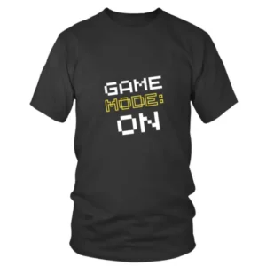 Game Mode On in 18 Bit Graphics Style T-shirt