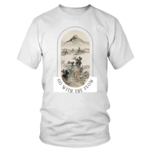 Go With The Flow Beautiful Scenery T-shirt