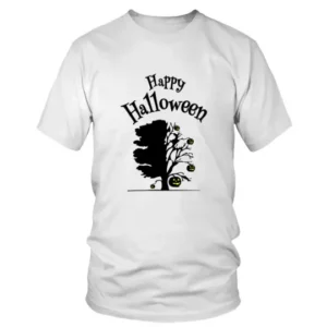 Happy Halloween Pumpkin Trees T-shirt