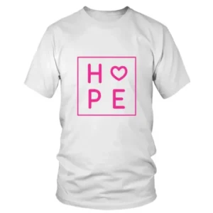 Hop in Pink Color with Heart T-shirt