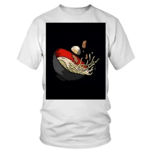 Japaniese Food Painting Printed T-shirt