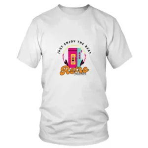 Just Enjoy the Beat Retro Music T-shirt