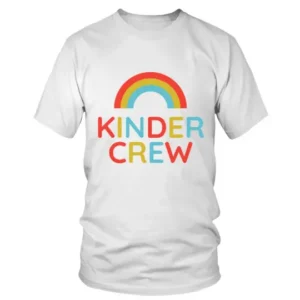 Kinder Crew with Rainbow T-shirt