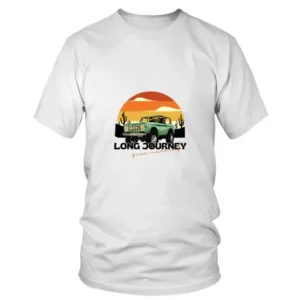 Long Journey Give Meaning with Jeep T-shirt