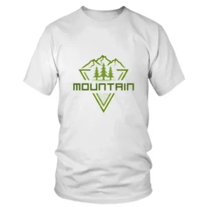 Mountain in Green with Trees T-shirt