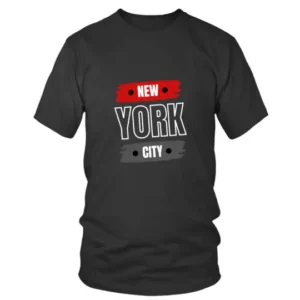 New York City in White Printed T-shirt