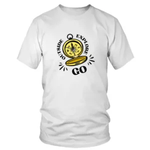 Outside Explore Go with Compass T-shirt