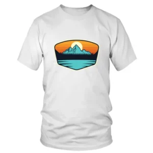 Retro Style Beautiful Natural Painting T-shirt