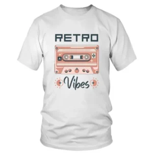 Retro Vibes Old Vintage Cassette Tape T-shirt