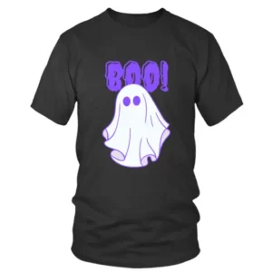 Simple Boo Cute Ghost Halloween T-shirt