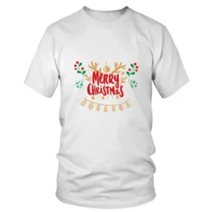 Simple and Neat Merry Christmas Written T-shirt