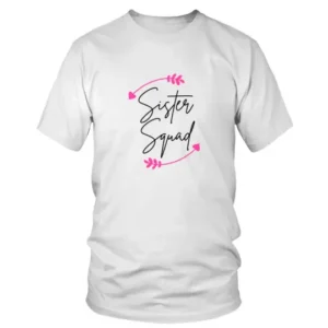 Sister Squad with 2 Pink Arrows T-shirt