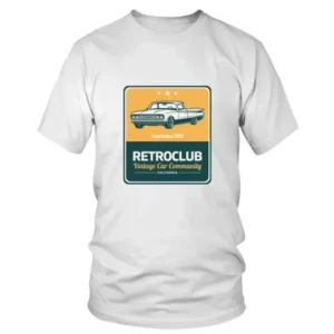 Vintage Car Community Retro Club 1998 T-shirt