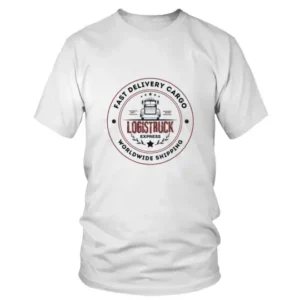 fast delivery cargo Logistruck Express T-shirt