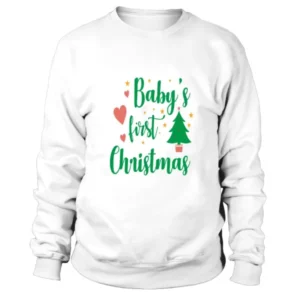 Baby First Christmas Sweatshirt