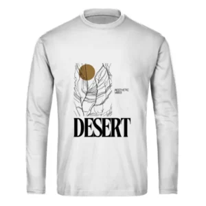 Beautiful Aesthetic Vibes Desrt Long Sleeves Shirt