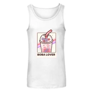 Boba Lover in Multicolors Unisex Tank Top