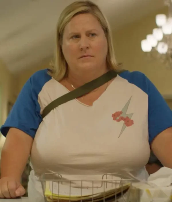 Bridget Everett TV Series Somebody Somewhere Sam Bolt with Poppy Flower Baseball Shirt