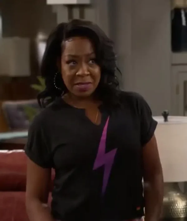 Buy Tichina Arnold TV Series The Neighborhood Tina Butler Purple Bolt T shirt