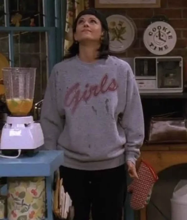 Courteney Cox TV Series Friends Monica Geller Girls Crewneck Sweatshirt