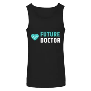Future Doctor With Heart and Lifeline Unisex Tank Top