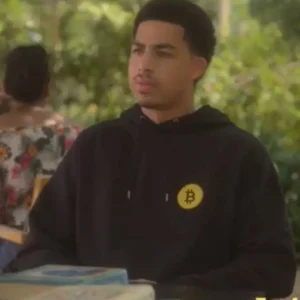 Grown-ish Andre Johnson Jr. Bitcoin Logo Hoodie