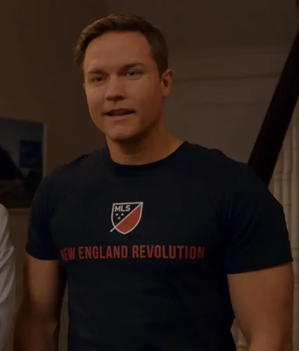 Scott Porter TV Series Ginny & Georgia Mayor Paul Randolph New England Revolution T shirt